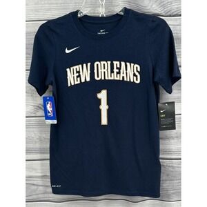 THE NIKE TEE‎ NBA NEW ORLEANS PELICANS ZION WILLIAMSON T SHIRT Youth Boy Large